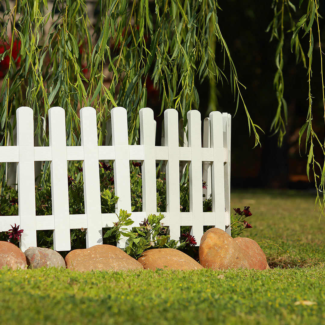 PACK 5 MINI-FENCES CLICKFENCE LOP WHITE